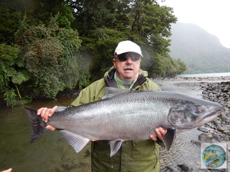 Fotos da pesca esportiva em Chaiten no Chile